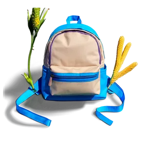 Book Bag In Solid Colors Basic PNG Aie
