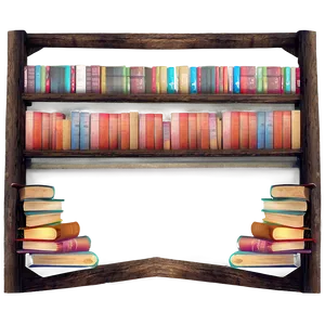 Book Lover's Nook Decor Png 87 PNG image