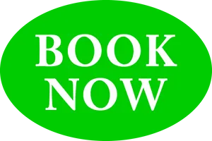 Book Now Button Green Oval PNG image
