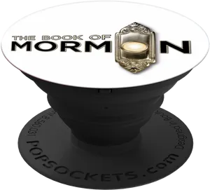 Bookof Mormon Pop Socket PNG image