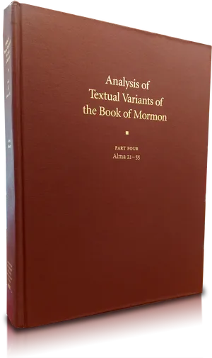 Bookof Mormon Textual Variants Analysis PNG image