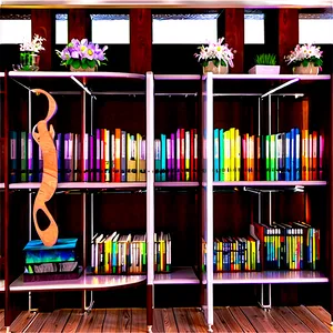 Bookshelf Arrangement Ideas PNG 06262024 PNG