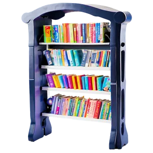 Bookshelf For Nursery PNG Myc38 PNG
