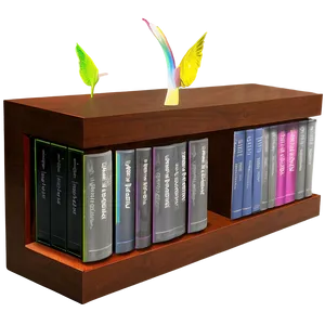 Bookshelf For Textbooks PNG 40 PNG