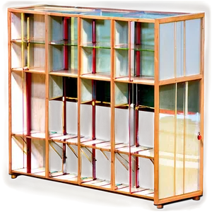 Bookshelf Room Divider PNG Cak PNG