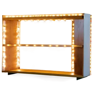 Bookshelf With Lights PNG Ioc PNG