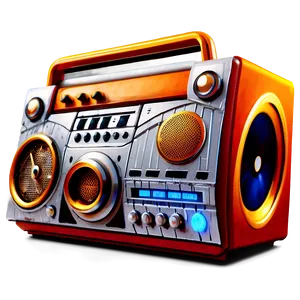 Boombox With Alarm Clock Png 79 PNG image