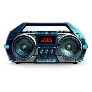 Boombox With Battery Indicator Png 32 PNG image