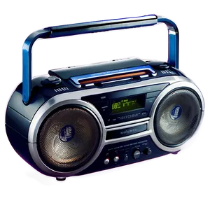 Boombox With Cd Player Png 05242024 PNG image