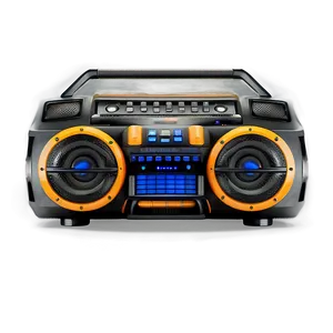Boombox With Remote Control Png Bhw PNG image