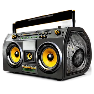 Boombox With Speakers Png 05242024 PNG image