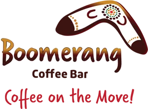 Boomerang Coffee Bar Logo PNG image
