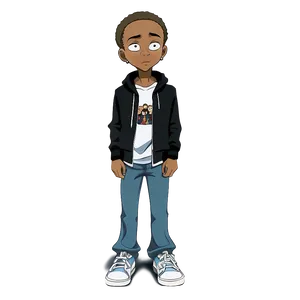 Boondocks Riley Freeman Youth PNG Faq3 PNG