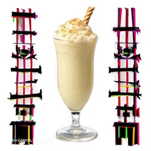 Boozy Eggnog Indulgence Png 06132024 PNG image