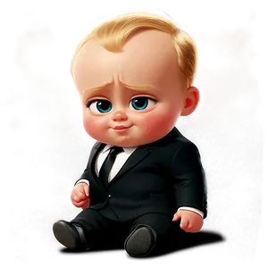 Boss Baby Character Png 05252024 PNG image