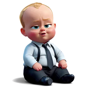 Boss Baby In Office Png Guo PNG image