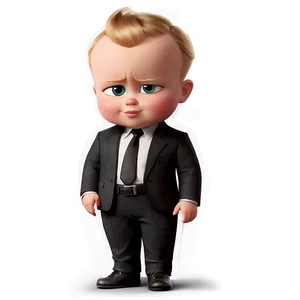 Boss Baby In Office Png Kig94 PNG image