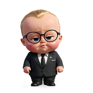 Boss Baby With Glasses Png 34 PNG image