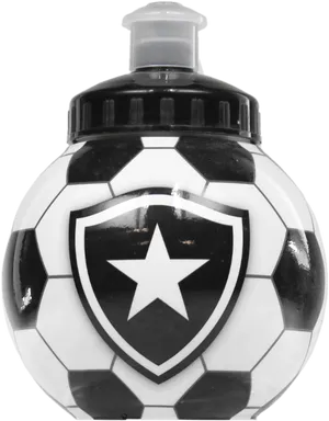 Botafogo Soccer Ball Water Bottle PNG image