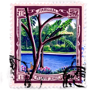 Botanical Gardens Postage Stamp PNG 19 PNG