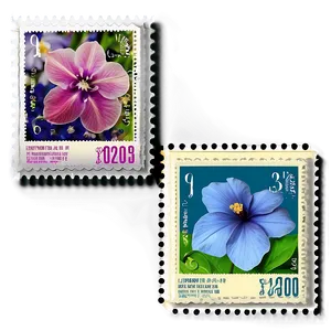 Botanical Gardens Postage Stamp PNG 60