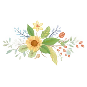 Bountiful Fall Blooms PNG 06272024 PNG