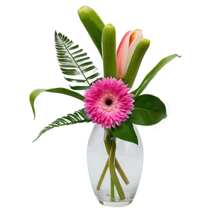 Bouquet In Vase Png Kqf84 PNG image