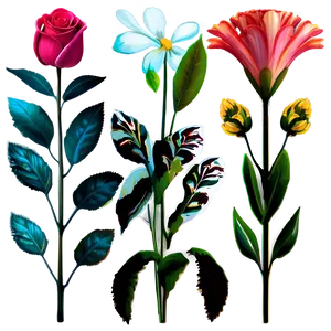 "bouquet Of Beauty: Flower PNG Collection" A
