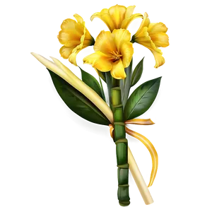 Bouquet Of Yellow Flowers Png Ucb PNG image