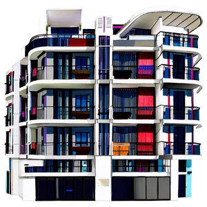 Boutique Apartment Building PNG 27 PNG