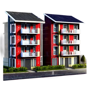 Boutique Apartment Building PNG Dhw PNG