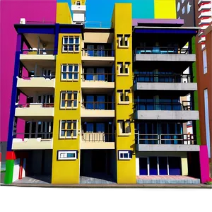 Boutique Apartment Building PNG Sai29 PNG