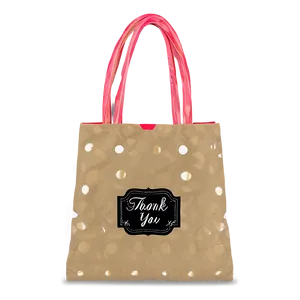 Boutique Style Thank You Bag Png 06292024 PNG image