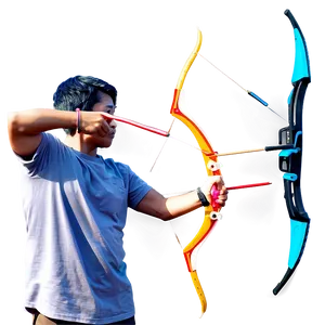 Bow And Arrow Shoot PNG 06242024 PNG