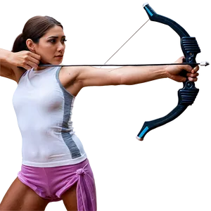 Bow And Arrow Shoot PNG 06242024 PNG