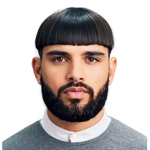 Bowl Cut With Beards PNG Xjv