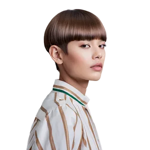 Bowl Cut With Parting PNG Lur