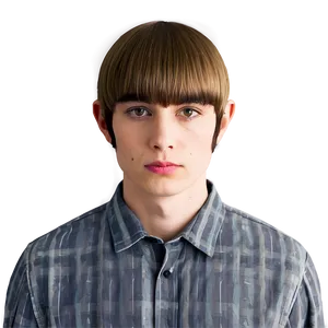 Bowl Cut With Sideburns PNG Muh