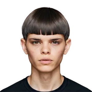 Bowl Cut With Taper Fade PNG Kda67 PNG