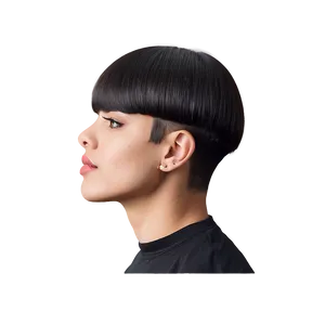 Bowl Cut With Undercut PNG Qyj