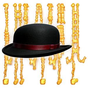 Bowler Hat PNG Ash