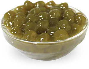 Bowlof Boba Pearls PNG image