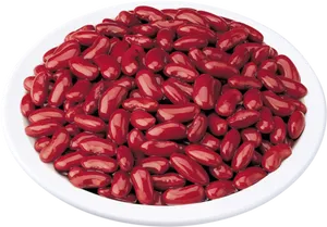 Bowlof Red Kidney Beans PNG image