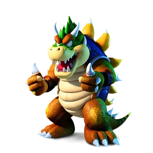 Bowser Character Art PNG 05242024
