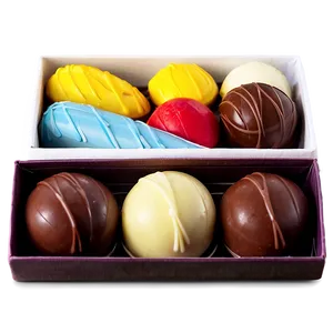 Box Of Chocolate Bonbons Png Nbd15 PNG image