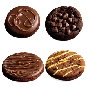 Box Of Chocolate Cookies PNG Rhm85 PNG