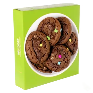 Box Of Chocolate Cookies PNG Rmf