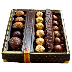 Box Of International Chocolates PNG 06212024