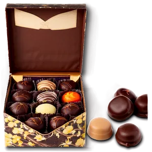 Box Of Vegan Chocolates Png Yng79 PNG image