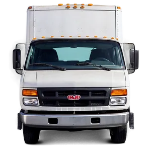 Box Truck Front View PNG Bkg4 PNG